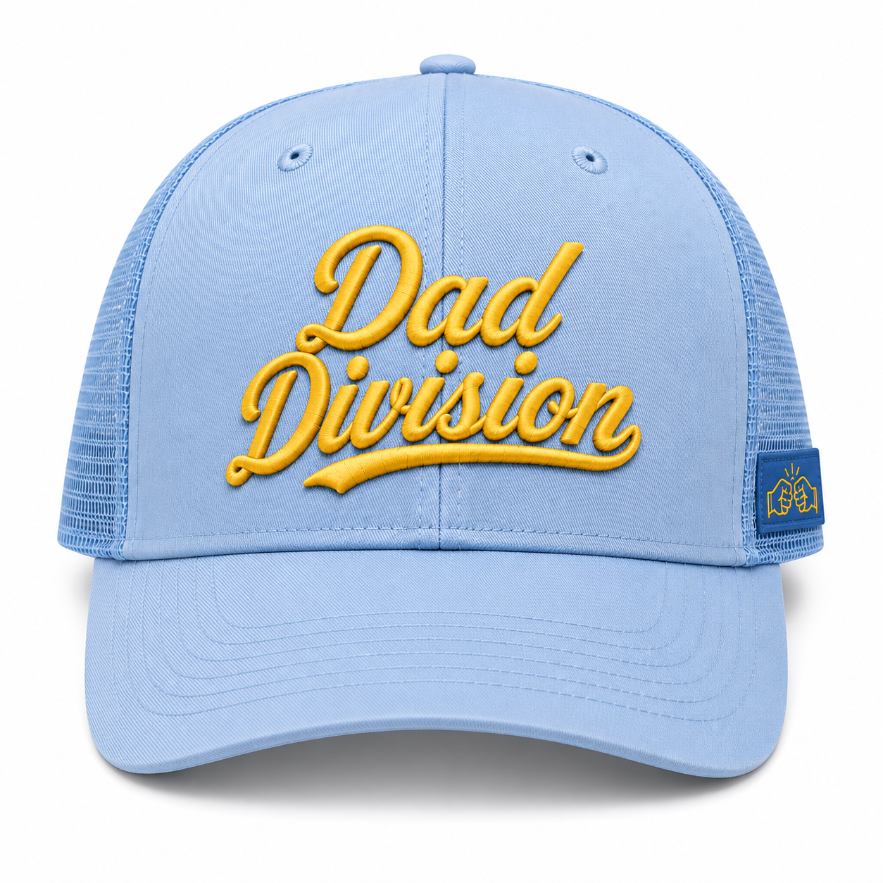 Light blue and gold