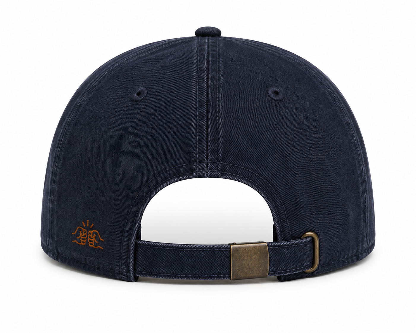 Navy & Brown